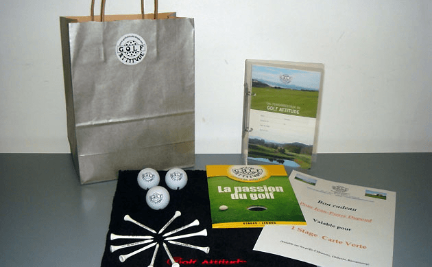 Golf Attitude : packs cadeaux