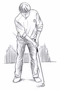 putting : amplitude du mouvement